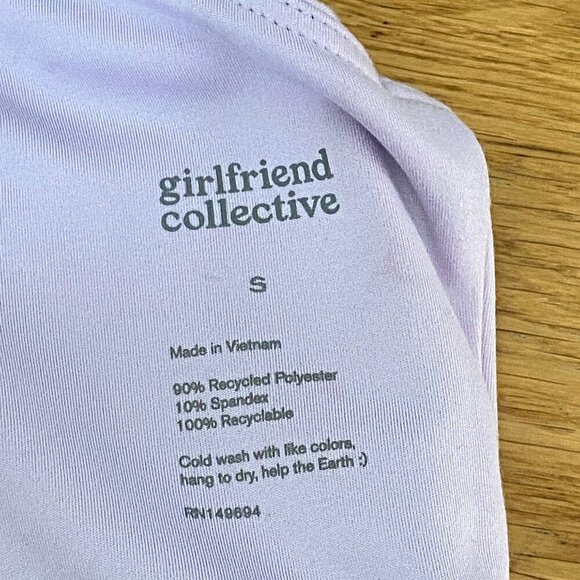 Girlfriend Collective Float Bra Size Small Lilac Purple - Picture 3 of 5